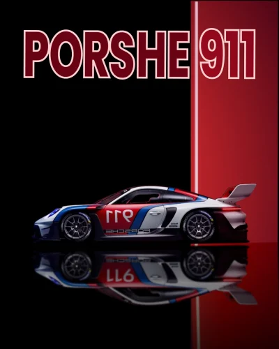 Home porshe poster